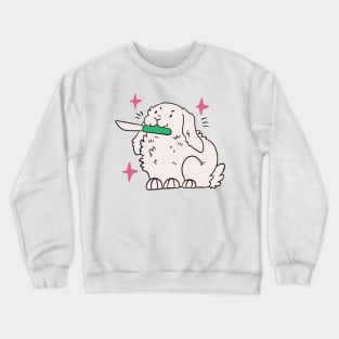 lop ears bunny Crewneck Sweatshirt